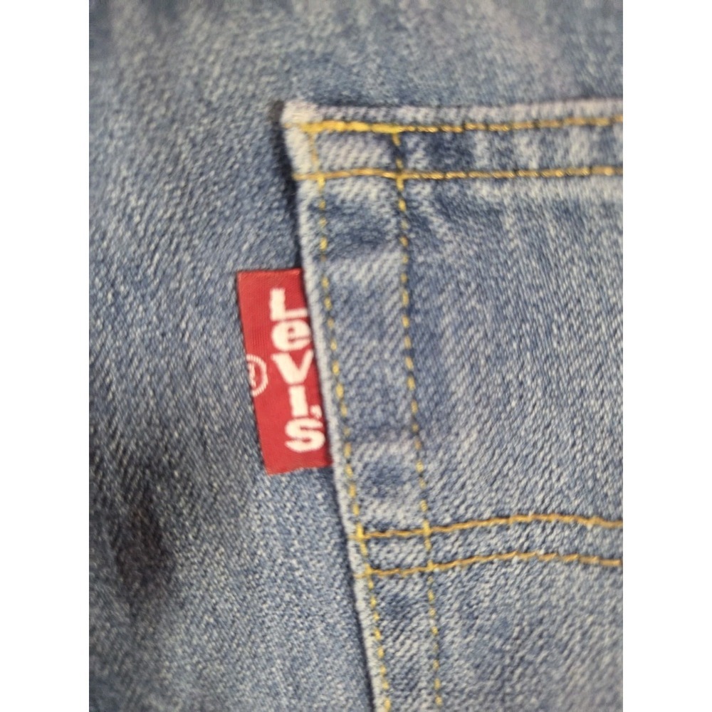 Levi's 502 Regular Taper Jeans Women's 29x29 Women 18 Medium Wash Mid Rise Denim - Picture 3 of 8